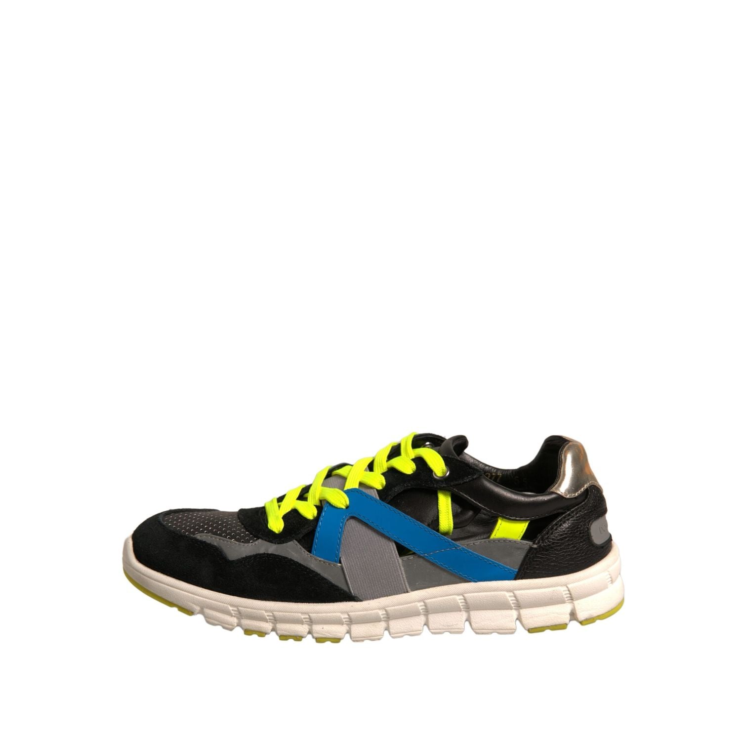 Dolce & Gabbana Multicolor Suede Low Top Sneakers Shoes