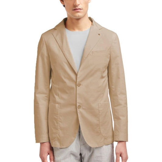 AT.P.CO Beige Cotton Blazer AT-14632-IT54 | XXL