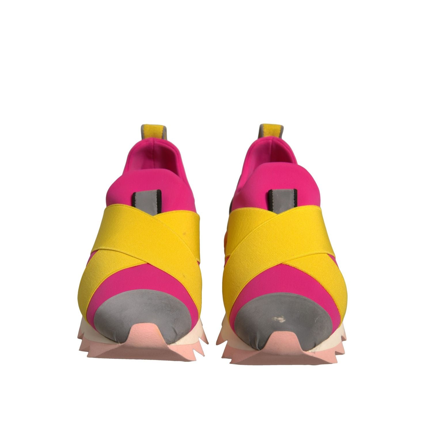 Dolce & Gabbana Multicolor Neoprene Elastic Ibiza Sneakers Shoes