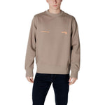Calvin Klein Jeans Beige Cotton Sweatshirt CA-16502300127-IT48 | L