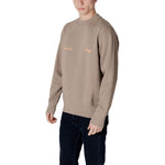 Calvin Klein Jeans Beige Cotton Sweatshirt CA-16502300127-IT48 | L