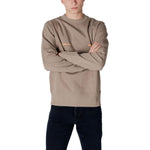 Calvin Klein Jeans Beige Cotton Sweatshirt CA-16502300127-IT48 | L