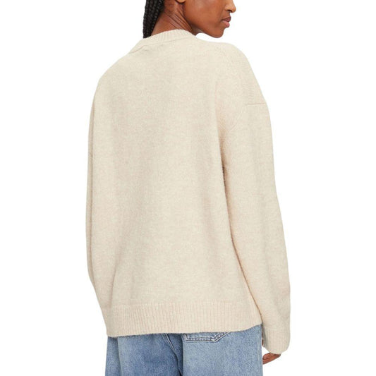 Calvin Klein Jeans Beige Polyester Sweater CA-16505402507-IT42|M