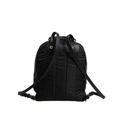 Dolce & Gabbana Black Nylon #DGFAMILY VULCANO Embellished Backpack Bag