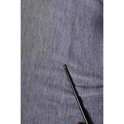 Dolce & Gabbana Gray Cashmere Crew Neck Pullover Sweater