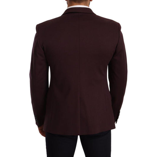Dolce & Gabbana Purple Cotton Blazer DO-1027-IT50 | L