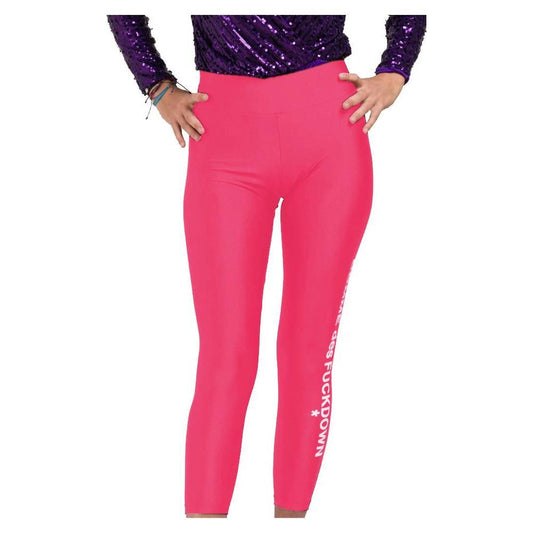 Comme Des Fuckdown Pink Nylon Jeans & Pant CO-13392-XS