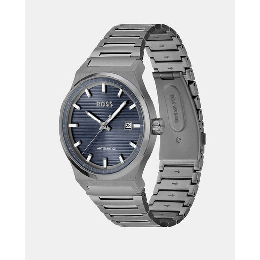 Hugo Boss Gray Stainless Steel Watch BO1514119AC