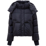 Add Blue Polyamide Jackets & Coat