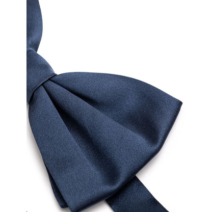 Dolce & Gabbana Blue Silk Bowty
