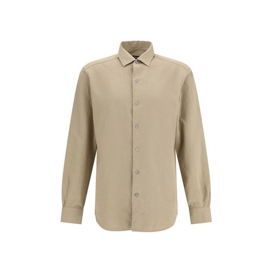 ZEGNA Cotton and linen Shirt ZE-UFX22A9SRO1005-L