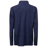 Herno Blue Linen Men Jacket