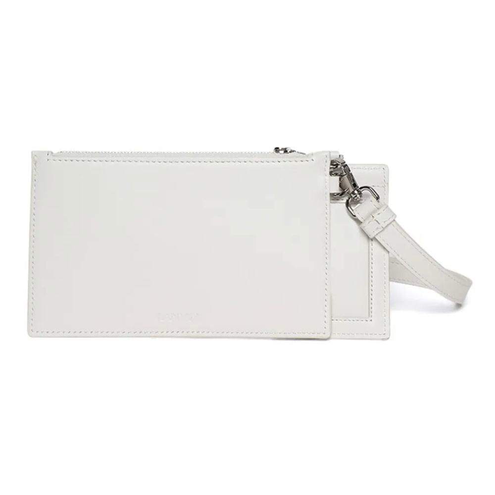 Lanvin White Leather Men Wallet