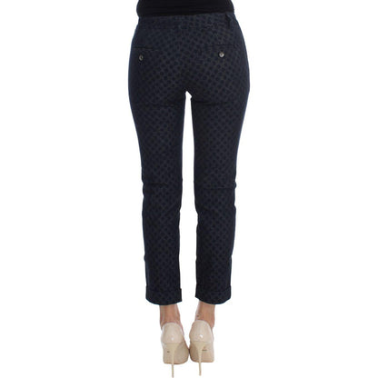 Dolce & Gabbana Polka Dotted Slim Capris Jeans