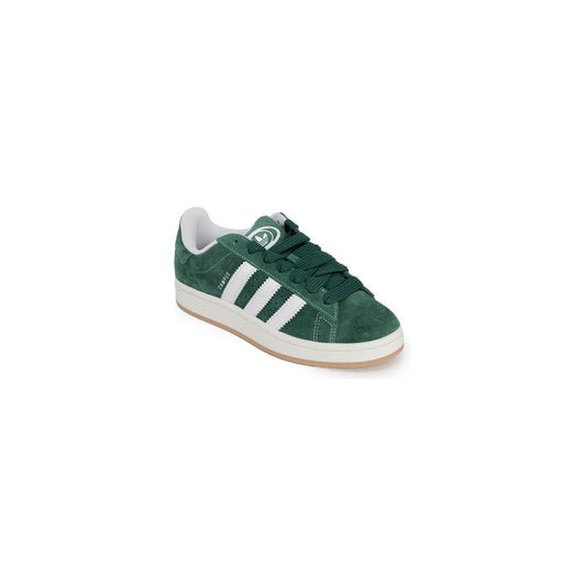 Adidas Green Suede Leather Sneaker AD-14610900148-43 1/3