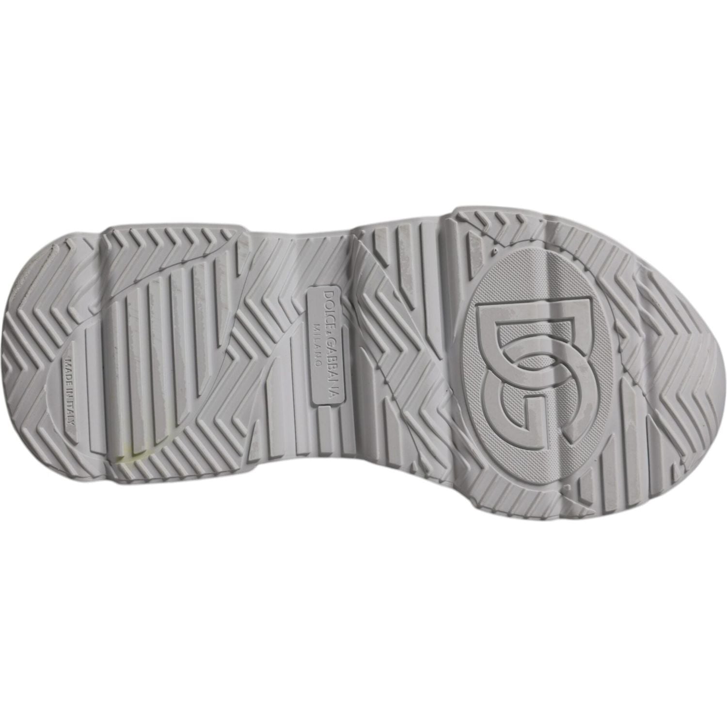 Dolce & Gabbana White Daymaster Low Top Sneakers Shoes