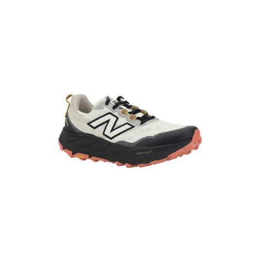 New Balance Fresh Foam X Hierro v9 Sneakers with Vibram Megagrip outsole for outdoor adventures, shown in side view.