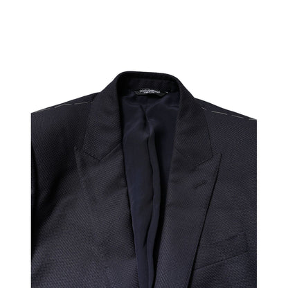 Dolce & Gabbana Black Fantasy MARTINI 3 Piece Formal Suit