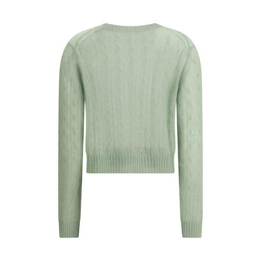 Brunello Cucinelli Mohair and wool cable knit Sweater BR-M2I778110C9738-M