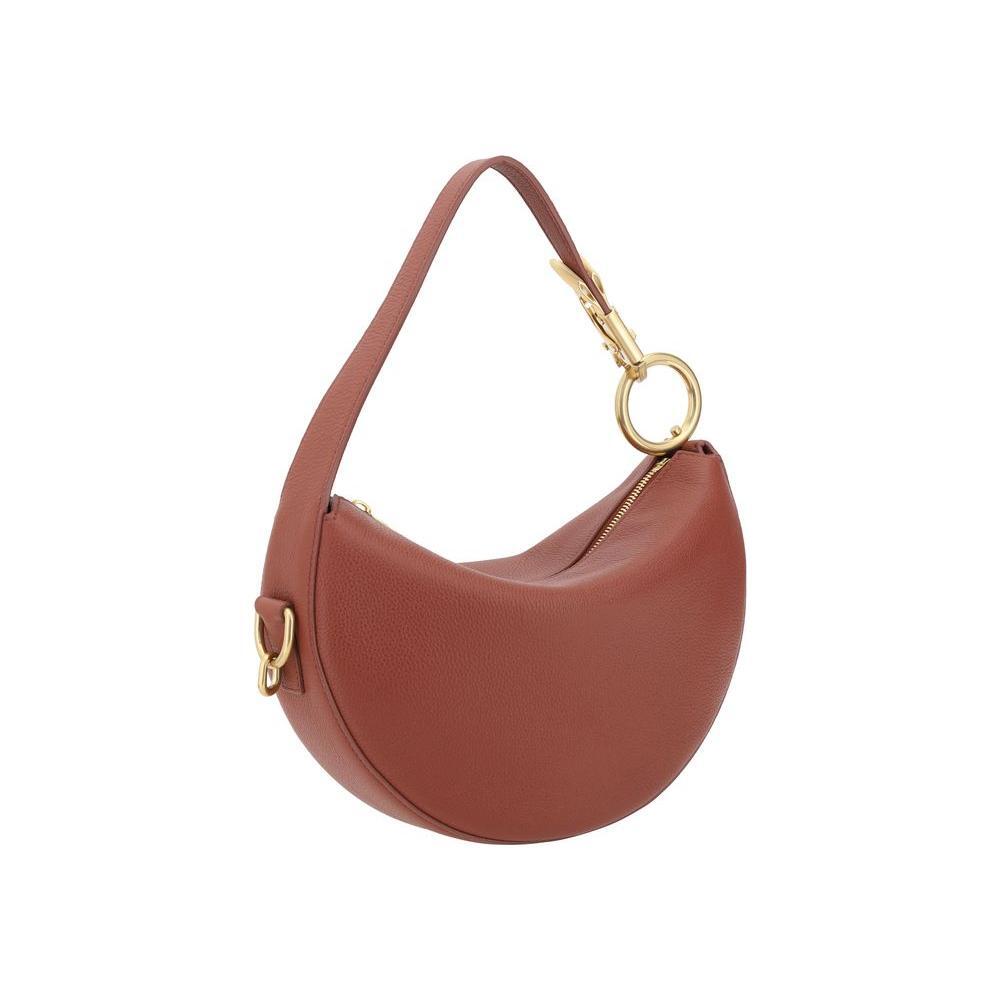 Front view with bag zipped and handles upright.