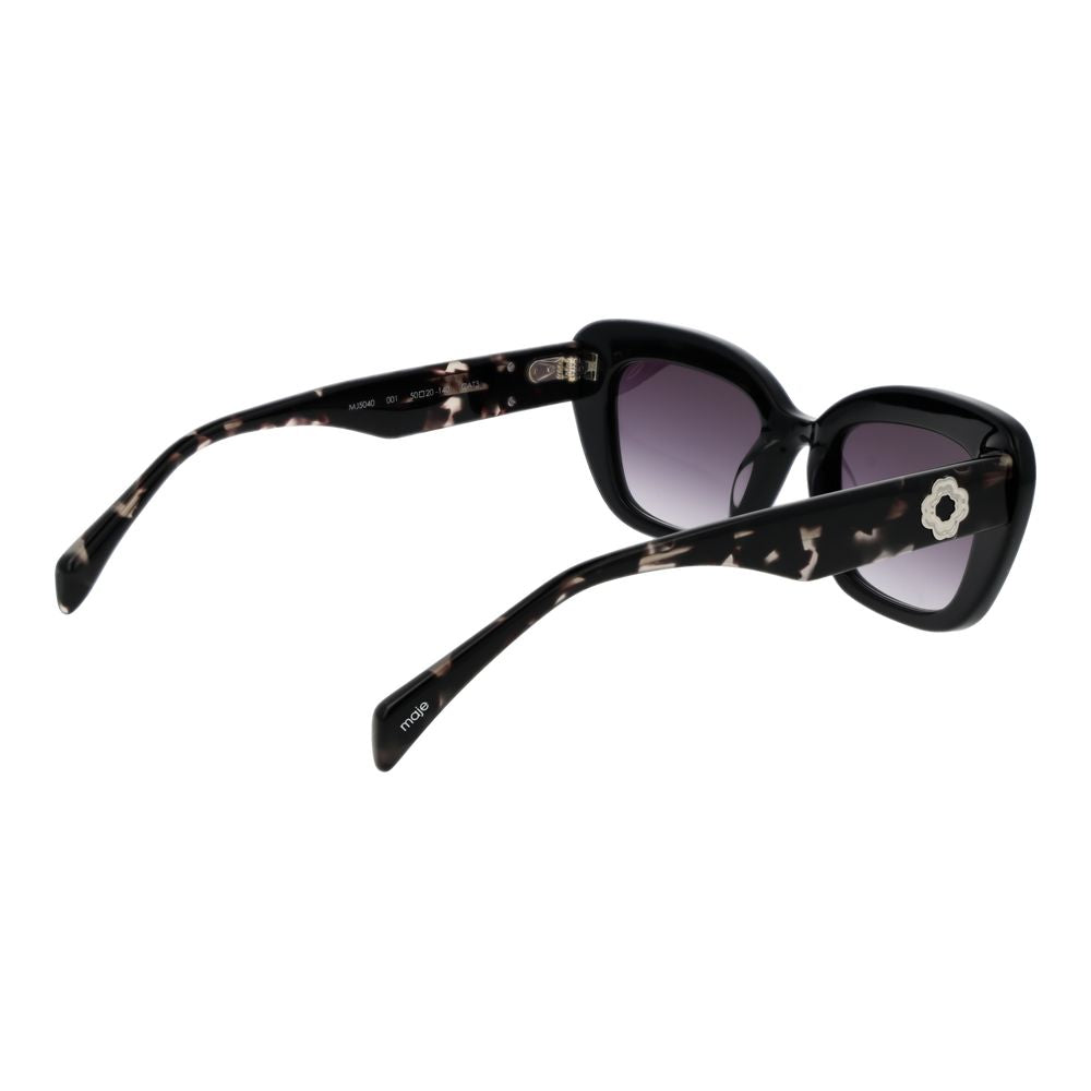 Maje Black Acetate Sunglasses