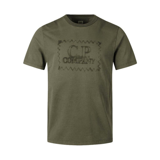 C.P. Company Green Cotton T-Shirt CP-15148-S