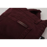 Dolce & Gabbana Bordeaux Cotton Jeans & Pant DO-1023-IT50 | L
