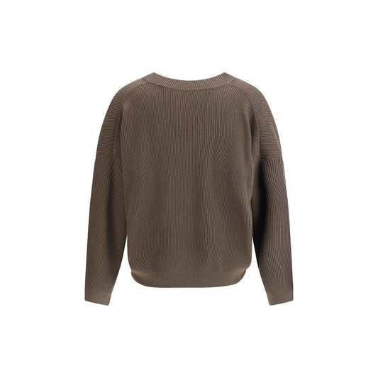 Brunello Cucinelli V-neck Sweater BR-M19255002C8705-L