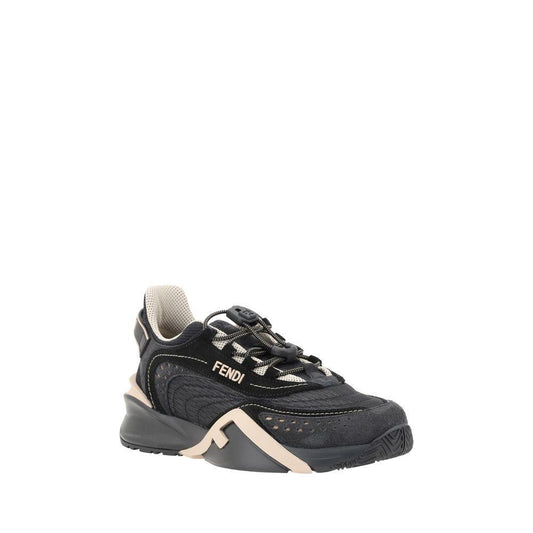 Fendi Logoed Sneakers FE-8E8620ASAXF1RUI-EU40/US10