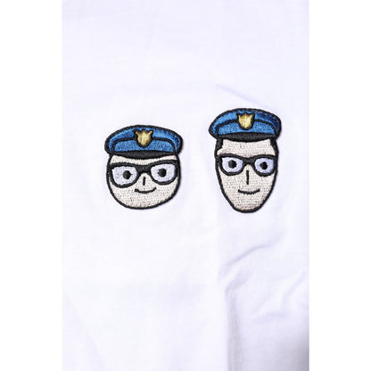 Dolce & Gabbana White #DGFamily Cotton Crew Neck T-shirt