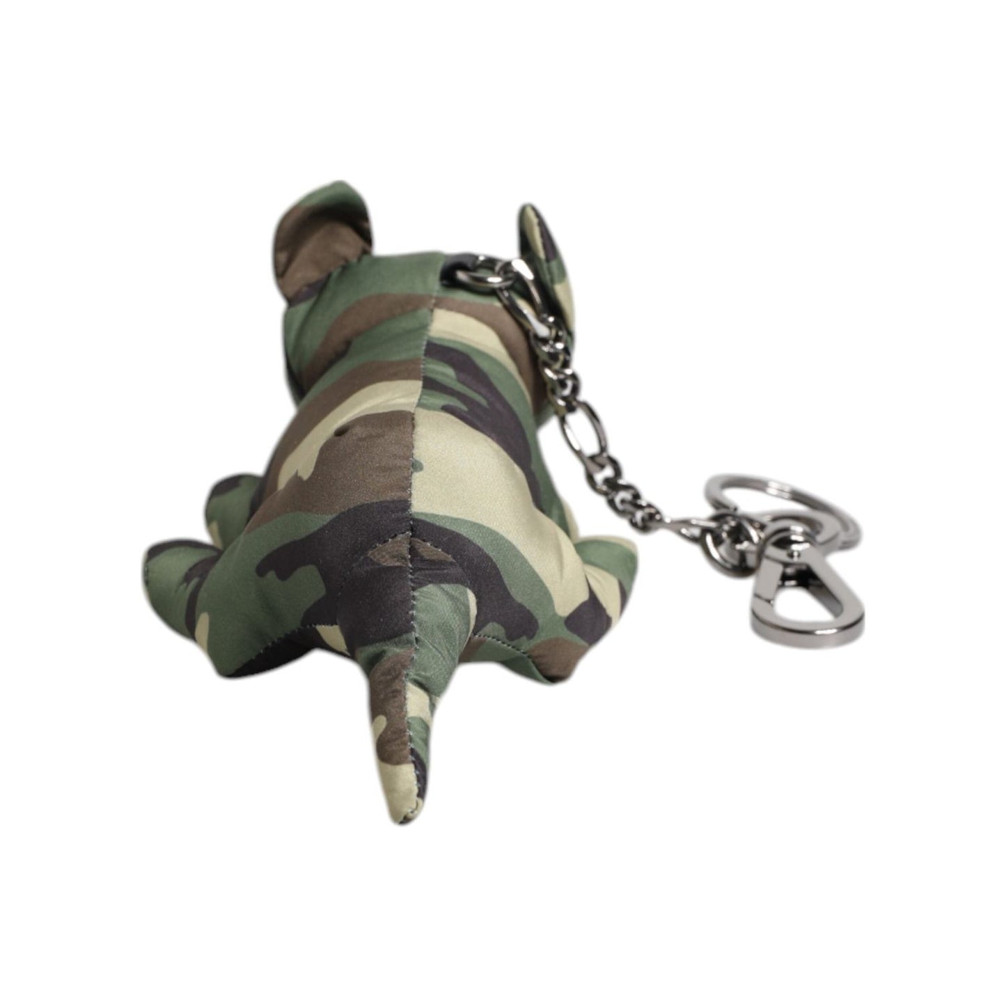 Dolce & Gabbana Multicolor Camouflage Animal Silhouette Keychain Keyring
