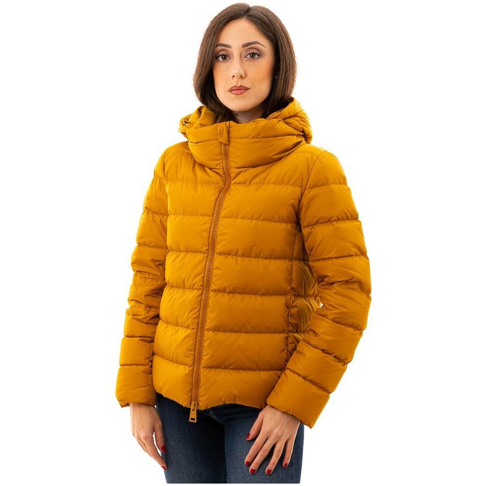 Herno Yellow Polyamide Coat