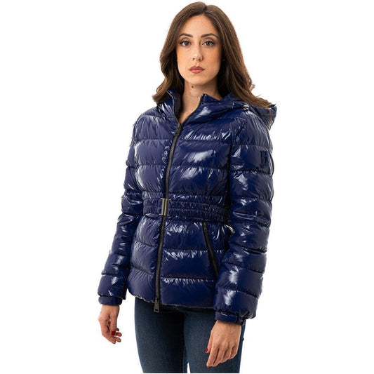 Herno Blue Polyamide Jackets & Coat