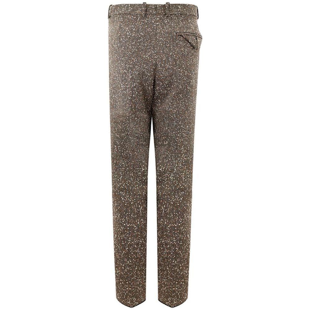 Bottega Veneta Multicolor Viscose Casual Pants