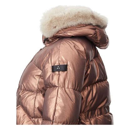 Peuterey Pink Polyester Full-Length Jacket