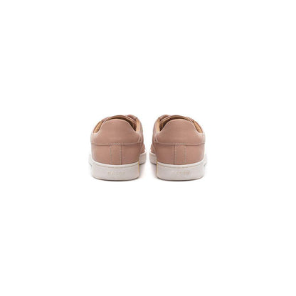 Bally Elegant Pink Cotton Leather Sneakers