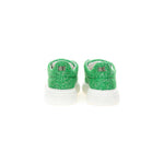 Casadei Emerald Elegance Leather Sneakers Casadei Sea Green