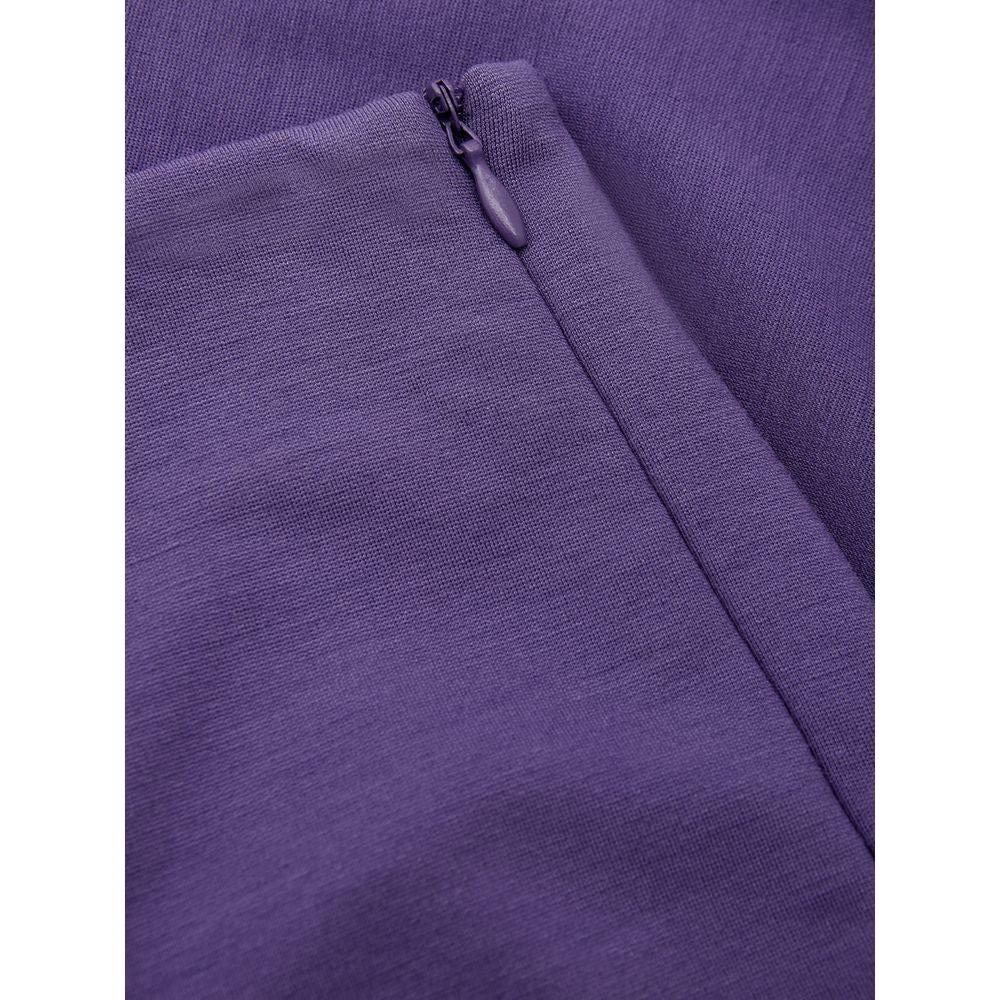 Lardini Purple Viscose Athletic Pants