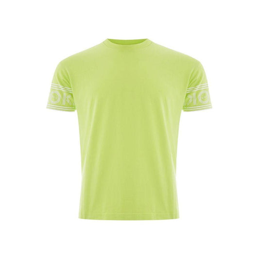 Kenzo Sunny Yellow Cotton Tee For Stylish Men