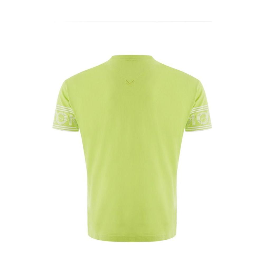 Kenzo Sunny Yellow Cotton Tee For Stylish Men