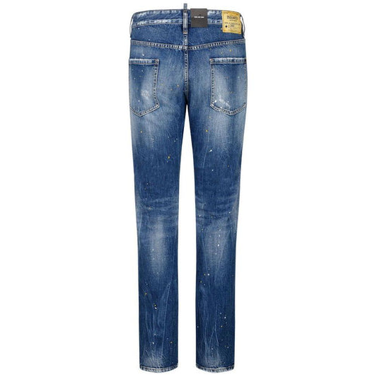 Dsquared² Blue Cotton Jeans & Pant DS-15246-IT48 | M