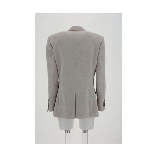 Brunello Cucinelli Linen Blazer BR-MH5477221C169-IT44 | L