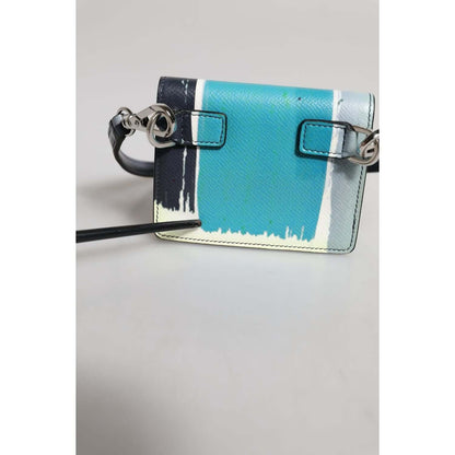 Dolce & Gabbana Multicolor Leather DG Logo Bifold Card Holder Wallet