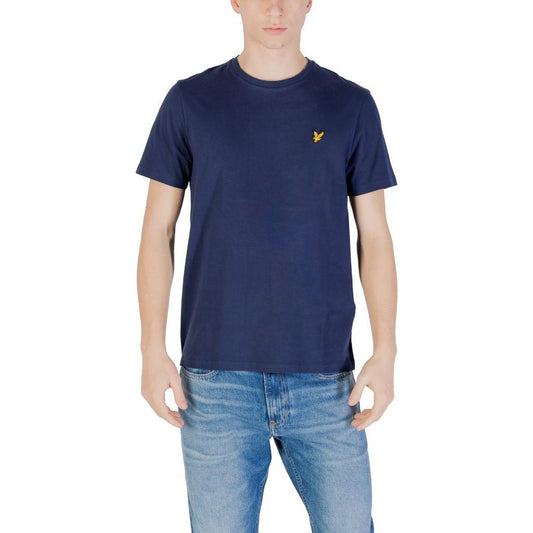 Lyle & Scott Blue Cotton T-Shirt