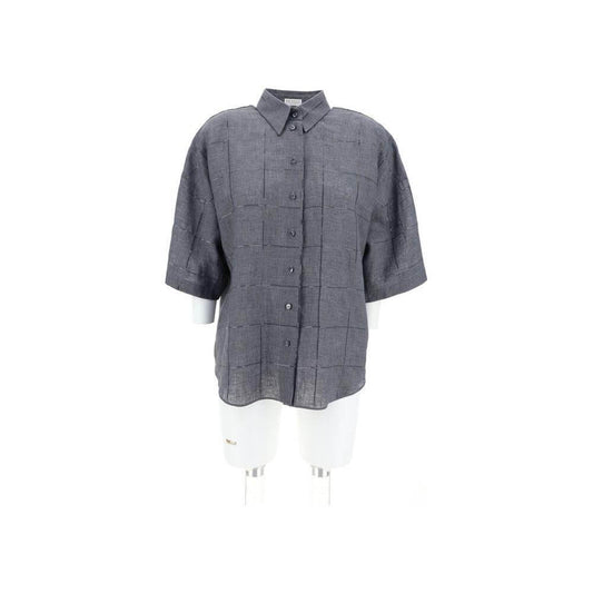 Brunello Cucinelli Linen Shirt BR-MM633RH706C433-M
