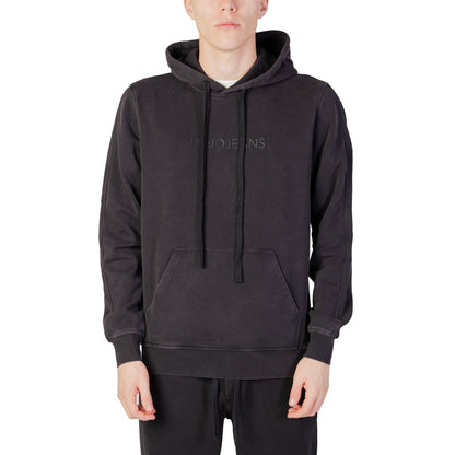 Liu Jo Black Cotton Hoodie