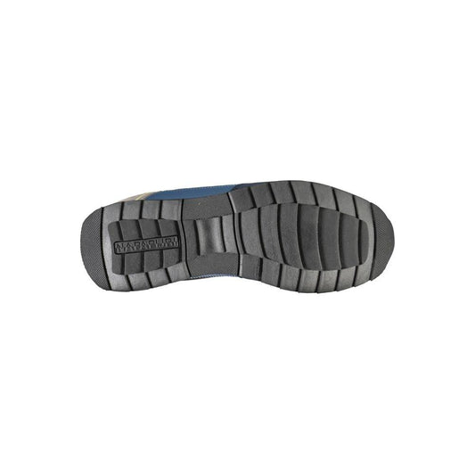 Sole of Napapijri Contrast Lace-Up Sports Sneakers, showcasing durable design and brand logo.