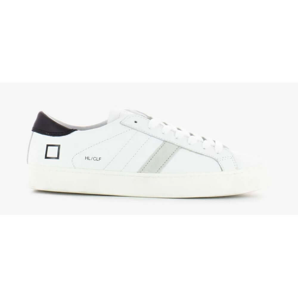 D.A.T.E White Leather Sneaker