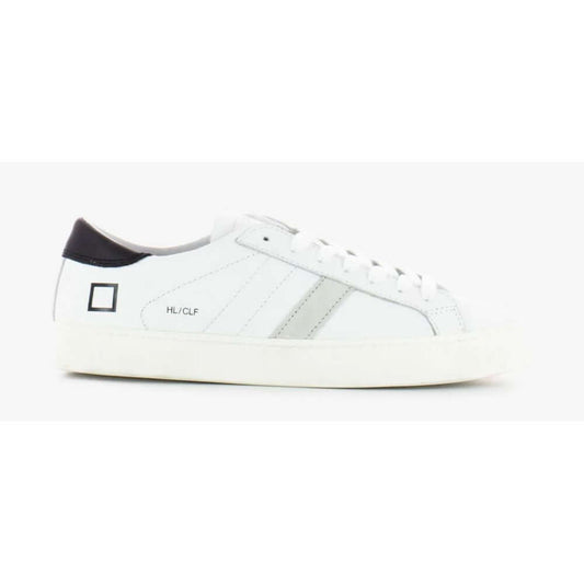 D.A.T.E White Leather Sneaker