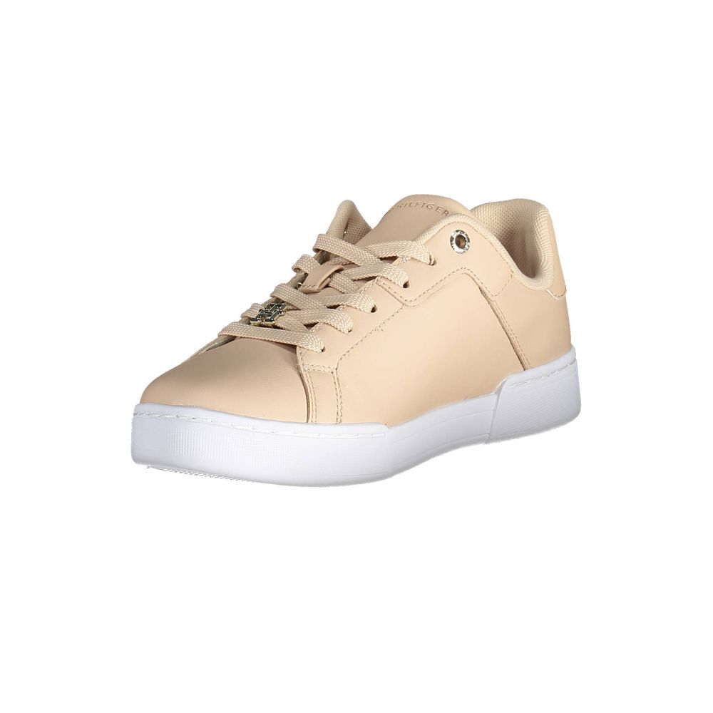 Tommy Hilfiger Pink Polyester Sneaker